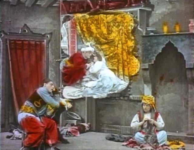 Szenenfoto aus dem Film 'Aladin ou la Lampe Merveilleuse' © Pathé Frères, Paris, 