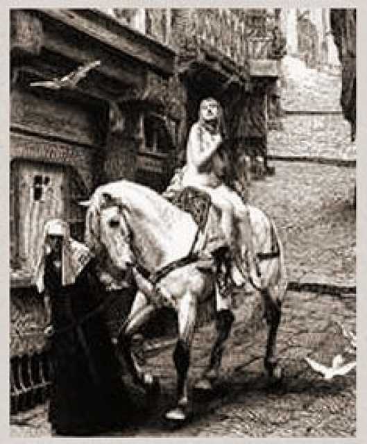 Szenenfoto aus dem Film 'Lady Godiva' © Vitagraph Company of America, 