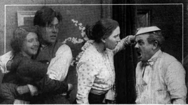 Szenenfoto aus dem Film 'Her Country Cousin' © Edison, Inc., General Film Company, Inc., 