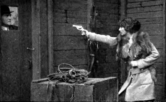 Szenenfoto aus dem Film 'When the Cartridges failed' © Edison, Inc., General Film Company, Inc., 