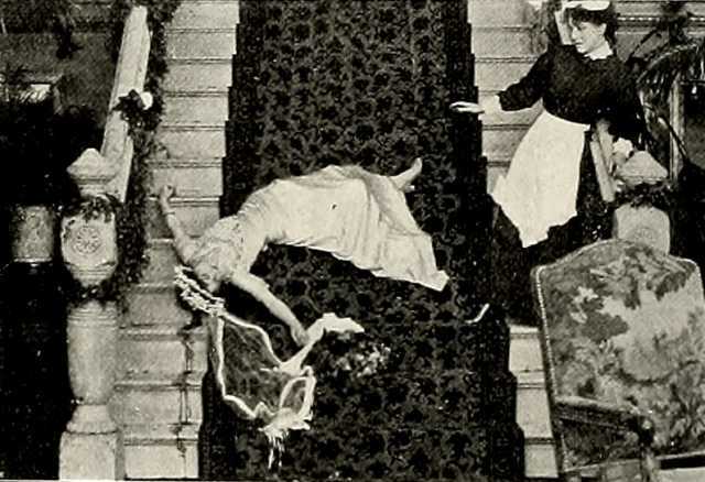 Szenenfoto aus dem Film 'On the Broad Stairway' © Edison, Inc., General Film Company, Inc., 