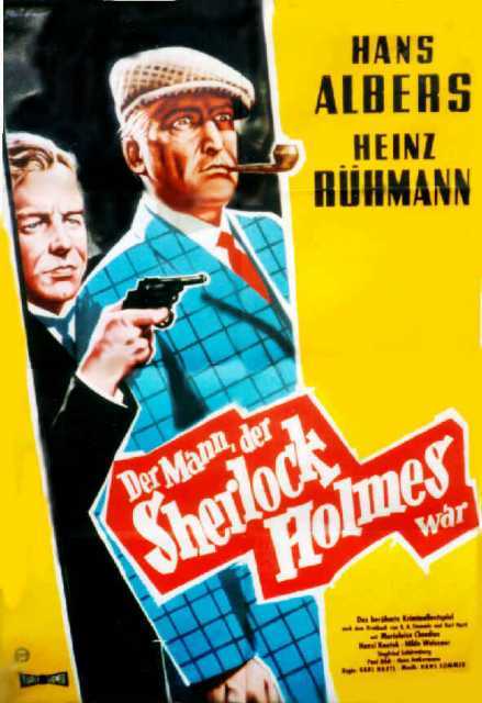 Poster_Mann, der Sherlock Holmes war