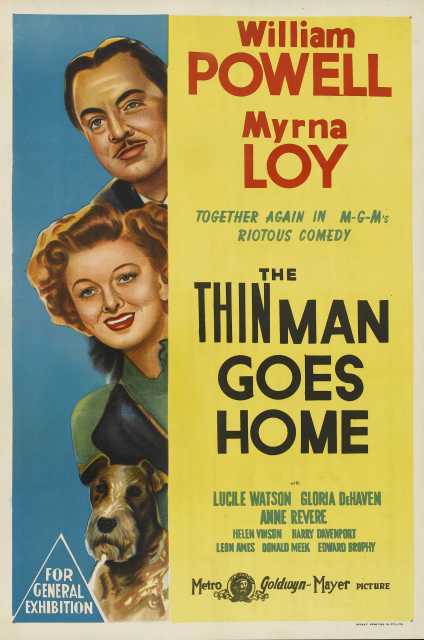 Poster_Thin Man goes home