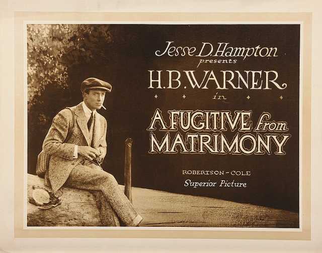 Poster_Fugitive from Matrimony