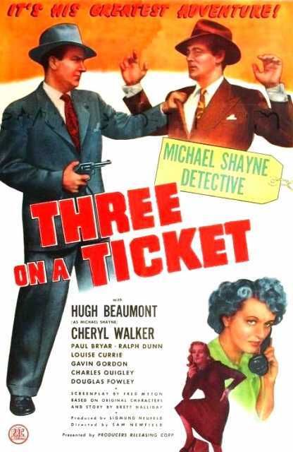Poster_Three on a Ticket